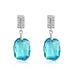 Wholesale alloy Rhinestone earrings JDC-ES-YinX012 Earrings 伊杏 Wholesale Jewelry JoyasDeChina Joyas De China