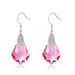 Wholesale alloy Rhinestone earrings JDC-ES-YinX014 Earrings 伊杏 Wholesale Jewelry JoyasDeChina Joyas De China