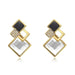 Wholesale alloy Rhinestone earrings JDC-ES-YinX018 Earrings 伊杏 Wholesale Jewelry JoyasDeChina Joyas De China