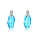 Wholesale alloy Rhinestone earrings JDC-ES-YinX029 Earrings 伊杏 1-blue Wholesale Jewelry JoyasDeChina Joyas De China