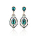 Wholesale Alloy Rhinestone Gemstone Earrings JDC-ES-Chuangj002 Earrings 创爵 Wholesale Jewelry JoyasDeChina Joyas De China