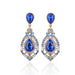 Wholesale Alloy Rhinestone Gemstone Earrings JDC-ES-Chuangj002 Earrings 创爵 Wholesale Jewelry JoyasDeChina Joyas De China