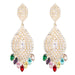 Wholesale Alloy Rhinestone Geometric Earrings JDC-ES-JL873 Earrings 氿乐 Wholesale Jewelry JoyasDeChina Joyas De China