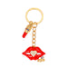Wholesale alloy rhinestone lipstick perfume high heels key chain MOQ≥10 JDC-KC-yongz002 Keychains 永泽 Wholesale Jewelry JoyasDeChina Joyas De China