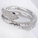 Wholesale Alloy Rhinestone Snake Bracelet JDC-BT-Chuangj007 Bracelet 创爵 Wholesale Jewelry JoyasDeChina Joyas De China