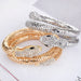 Wholesale Alloy Rhinestone Snake Bracelet JDC-BT-Chuangj007 Bracelet 创爵 Wholesale Jewelry JoyasDeChina Joyas De China