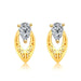 Wholesale alloy Rhinestone-studded zircon earrings JDC-ES-YinX027 Earrings 伊杏 Wholesale Jewelry JoyasDeChina Joyas De China