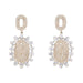 Wholesale Alloy Rhinestone Zircon Geometry Earrings JDC-ES-JL871 Earrings 氿乐 Wholesale Jewelry JoyasDeChina Joyas De China