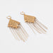 Wholesale alloy rhombus tassel earrings JDC-ES-JL858 Earrings 氿乐 Wholesale Jewelry JoyasDeChina Joyas De China