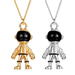 Bulk Jewelry Wholesale alloy robot astronaut necklace JDC-NE-A324 Wholesale factory from China YIWU China