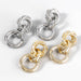 Wholesale Alloy Round Chain Earrings JDC-ES-JL834 Earrings 氿乐 Wholesale Jewelry JoyasDeChina Joyas De China