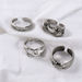 Wholesale Alloy Simple Rings MOQ≥2 JDC-RS-JuY007 Rings 聚耀 Wholesale Jewelry JoyasDeChina Joyas De China