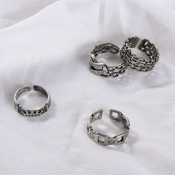 Wholesale Alloy Simple Rings MOQ≥2 JDC-RS-JuY010 Rings 聚耀 Wholesale Jewelry JoyasDeChina Joyas De China