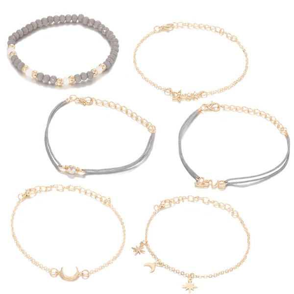 Wholesale alloy star moon Bracelet JDC-BT-DaiR005 Bracelet 黛仁 Wholesale Jewelry JoyasDeChina Joyas De China