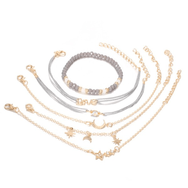 Wholesale alloy star moon Bracelet JDC-BT-DaiR005 Bracelet 黛仁 Wholesale Jewelry JoyasDeChina Joyas De China