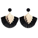 Bulk Jewelry Wholesale alloy tassel sector Earrings JDC-ES-sf032 Wholesale factory from China YIWU China