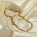 Wholesale alloy three pearl necklace JDC-NE-JD327 NECKLACE 杰鼎 Wholesale Jewelry JoyasDeChina Joyas De China