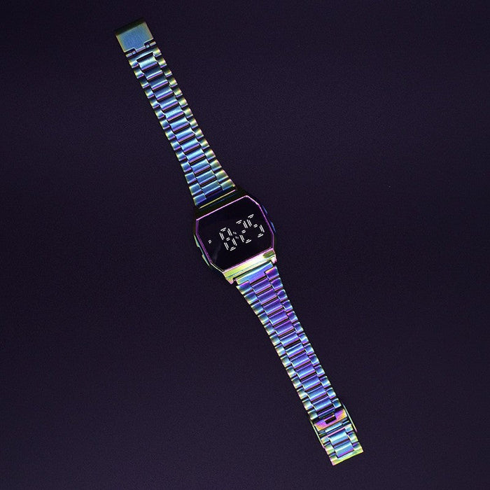 Wholesale Alloy Watch Strap Glass Mirror LED Electronic Watch JDC-WH-Jinj001 Watch 金嘉 color Wholesale Jewelry JoyasDeChina Joyas De China