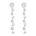 Wholesale Alloy Zircon Long Earrings JDC-ES-JL877 Earrings 氿乐 Wholesale Jewelry JoyasDeChina Joyas De China