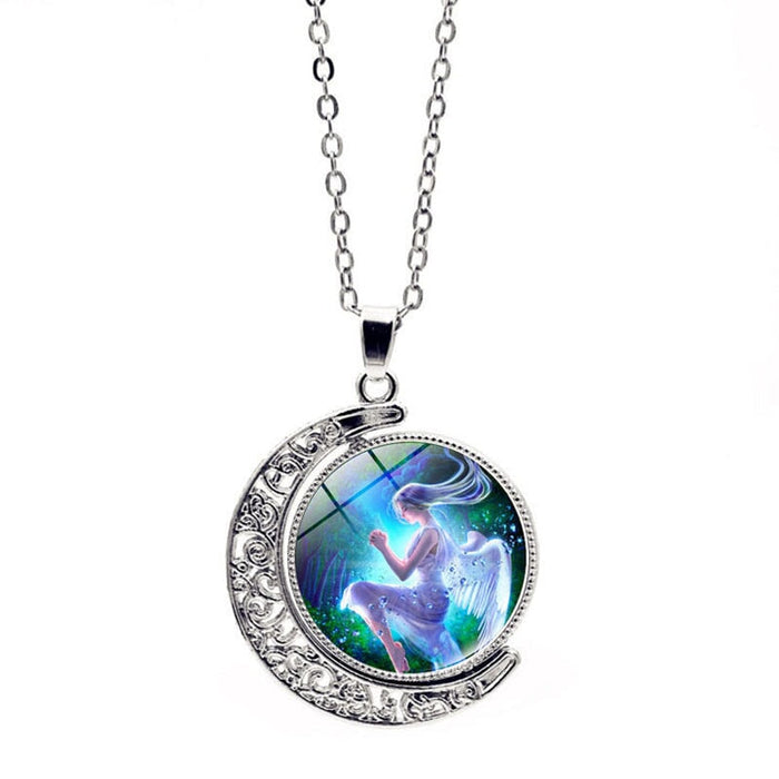 Wholesale Angel double-sided rotating Pendant JDC-CS-Hengx006 charms 横湘 Wholesale Jewelry JoyasDeChina Joyas De China