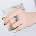 Wholesale Angel Wings Feather Vintage Wing Ring JDC-RS-NS003 Rings 尼森 Wholesale Jewelry JoyasDeChina Joyas De China