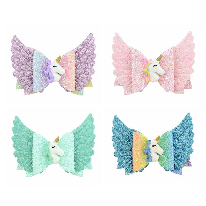 Wholesale Angel Wings Kids Pink HairPin (F)JDC-HC-Xiane005 Hair Clips 仙儿 Wholesale Jewelry JoyasDeChina Joyas De China