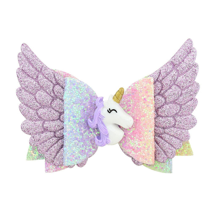 Wholesale Angel Wings Kids Pink HairPin (F)JDC-HC-Xiane005 Hair Clips 仙儿 Wholesale Jewelry JoyasDeChina Joyas De China