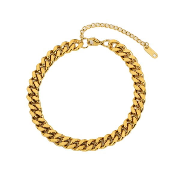 Bulk Jewelry Wholesale Anklet gold Stainless steel geometry JDC-AS-JD016 Wholesale factory from China YIWU China