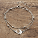 Bulk Jewelry Wholesale Anklet Silver dolphin JDC-AS-F441 Wholesale factory from China YIWU China