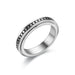 Wholesale anti anxiety decompression titanium steel ring JDC-RS-Dingc005 Rings 顶潮 4MM- 6 Wholesale Jewelry JoyasDeChina Joyas De China