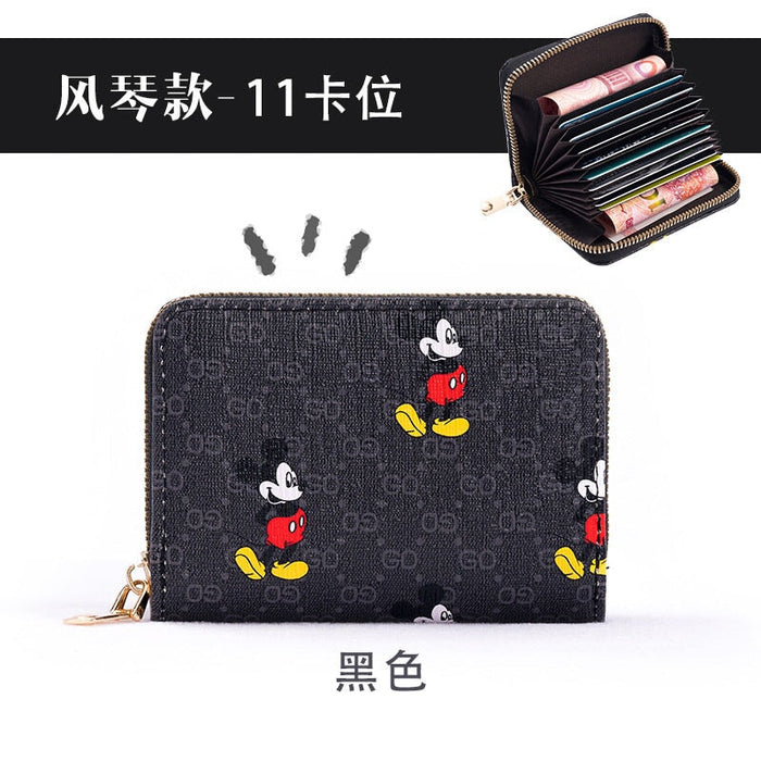 Wholesale Anti-Degaussing PU Leather Card Holder Wallet JDC-WT-JiaL001 Wallet 佳罗 mq black Wholesale Jewelry JoyasDeChina Joyas De China