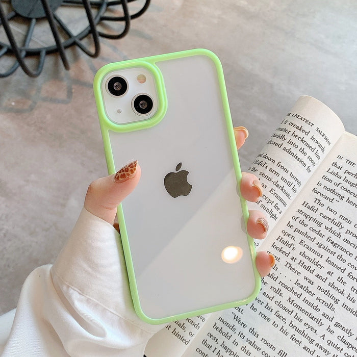 Wholesale Apple iPhone 13 Acrylic PC Phone Cases JDC-PC-ZY023 phone case 兆匀 green iphone 13 Promax Wholesale Jewelry JoyasDeChina Joyas De China