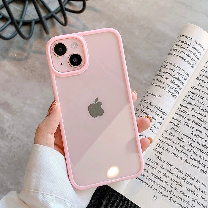 Wholesale Apple iPhone 13 Acrylic PC Phone Cases JDC-PC-ZY023 phone case 兆匀 pink iphone 13 Promax Wholesale Jewelry JoyasDeChina Joyas De China