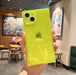 Wholesale Apple iPhone13 TPU Phone Case Square Fluorescent JDC-PC-ZY020 phone case 兆匀 Wholesale Jewelry JoyasDeChina Joyas De China