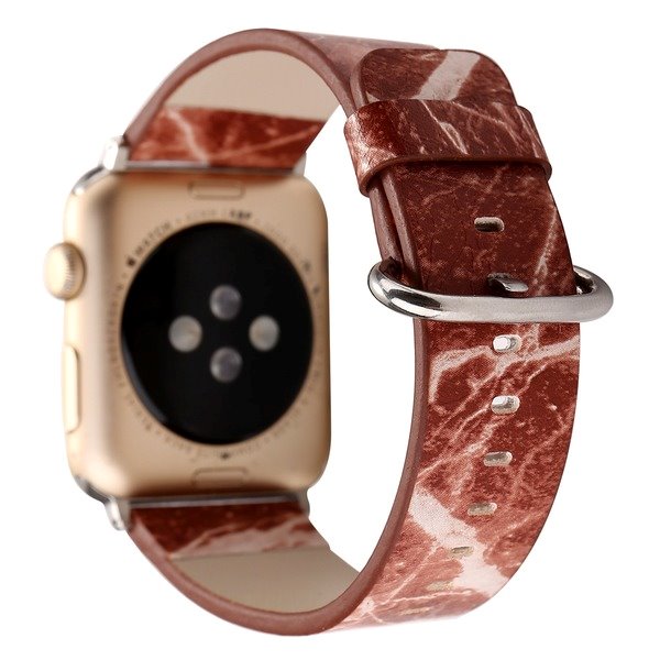 Wholesale Apple iWatch 1/2/3/4/5/6 Generation Leather Strap JDC-WD-Yagt026 Watch Band 亚格特 Wholesale Jewelry JoyasDeChina Joyas De China