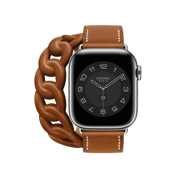 Wholesale Apple iWatch 3/4/5/6/7 Generation Leather Strap JDC-WD-Yagt021 Watch Band 亚格特 Wholesale Jewelry JoyasDeChina Joyas De China