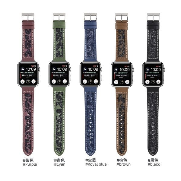 Wholesale Apple iwatch 7/6/5/4/3 Generation Canvas Strap JDC-WD-Yagt027 Watch Band 亚格特 Wholesale Jewelry JoyasDeChina Joyas De China