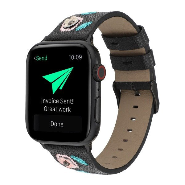 Wholesale Apple iWatch7 leather strap JDC-WD-Yagt024 Watch Band 亚格特 Wholesale Jewelry JoyasDeChina Joyas De China