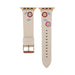 Wholesale Apple iWatch7 leather strap JDC-WD-Yagt024 Watch Band 亚格特 White 38/40/41mm Wholesale Jewelry JoyasDeChina Joyas De China