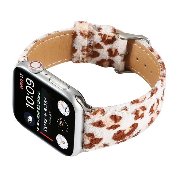 Wholesale Apple Watch Plush Leopard Print PU Leather Watch Band JDC-WD-Baic011 Watch Band 佰程 Wholesale Jewelry JoyasDeChina Joyas De China