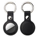 Wholesale applicable Apple AirTag holster anti-drop keychain JDC-KC-QYS001 Keychains 清壹色 Single hole black Wholesale Jewelry JoyasDeChina Joyas De China