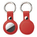 Wholesale applicable Apple AirTag holster anti-drop keychain JDC-KC-QYS001 Keychains 清壹色 Single hole red Wholesale Jewelry JoyasDeChina Joyas De China