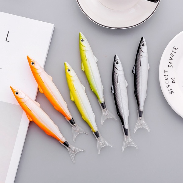 Bulk Jewelry Wholesale Ballpoint pen plastic Yellow fish JDC-BP-XF001 Wholesale factory from China YIWU China