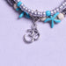 Wholesale beach couple suit shell foot ornaments anklets JDC-AS-YeB001 anklets 烨贝 AF002-shuzi Wholesale Jewelry JoyasDeChina Joyas De China