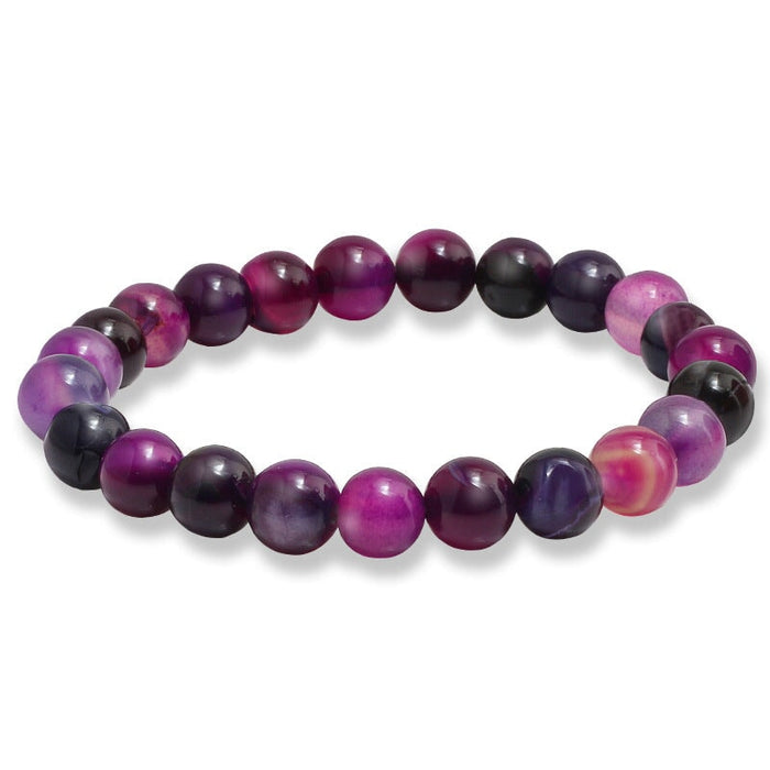 Wholesale Beaded Imitation Amber Natural Stone Bracelet JDC-BT-JiuJ013 Bracelet 九江 manao Wholesale Jewelry JoyasDeChina Joyas De China