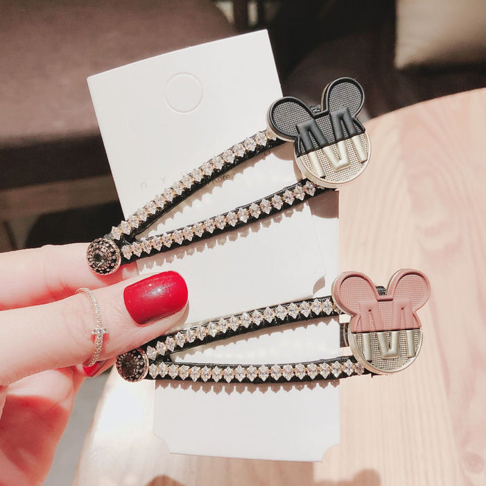 Wholesale Bear Alloy Hair Clip （F）JDC-HC-GSXP007 Hair Clips 宏鑫 Wholesale Jewelry JoyasDeChina Joyas De China