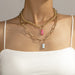 Wholesale Bear Alloy Necklace JDC-NE-YiD010 Necklaces 宜达 Wholesale Jewelry JoyasDeChina Joyas De China