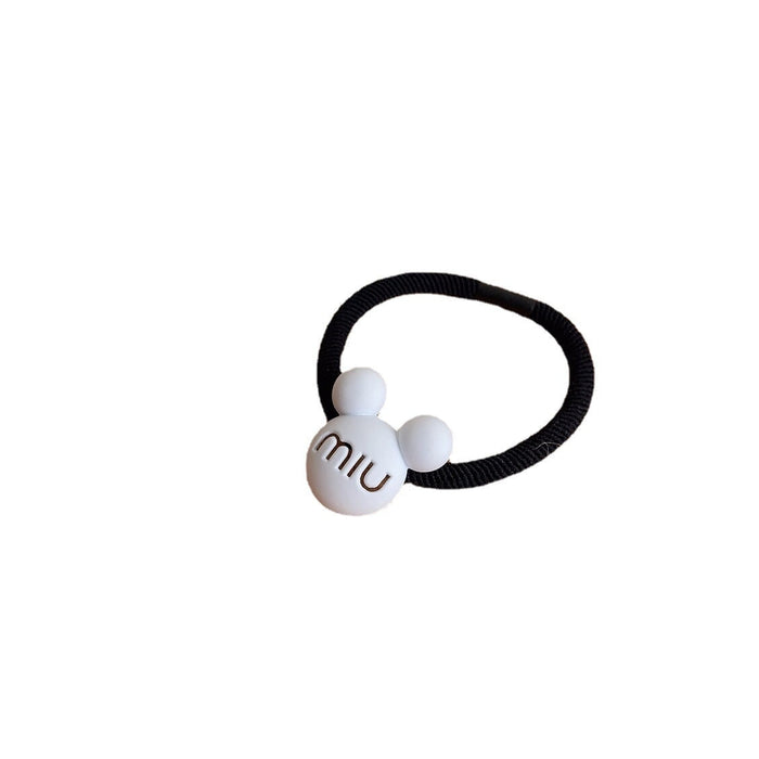 Wholesale Bear Paint Rubber Band Hair Scrunchies JDC-HS-GSXP008 Hair Scrunchies 宏鑫 Wholesale Jewelry JoyasDeChina Joyas De China