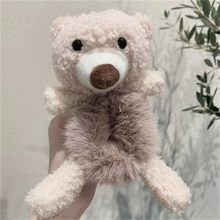 Wholesale Bear Plush Hair Ring (F) JDC-HS-DR001 Hair Scrunchies 蒂锐 Wholesale Jewelry JoyasDeChina Joyas De China