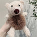 Wholesale Bear Plush Hair Ring (F) JDC-HS-DR001 Hair Scrunchies 蒂锐 Coffee Wholesale Jewelry JoyasDeChina Joyas De China